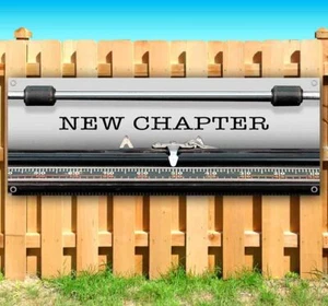NEW CHAPTER Advertising Vinyl Banner Flag Sign Many Sizes - Picture 1 of 3