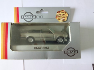 BMW 325i cabriolet GAMA mini 1/43 TTBE+++++SUP en boîte