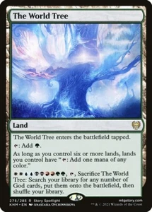 KHM THE WORLD TREE 1x Rare Magic Kaldheim MTG NM - Picture 1 of 1