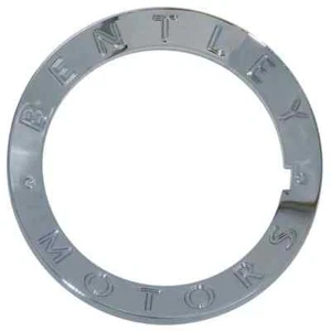 Genuine “Bentley Motors” Chrome Ring For Wheel Centre Cap - 3W0601165 - Picture 1 of 1