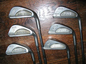 Ping Karsten III Ping Rail RH Einzeleisen 8 oder 9 Black Dot - Bild 1 von 12