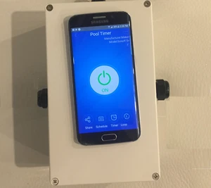 Temporizador Wifi 120/240V 40 AMP fr cable de calor de entrada nieve deshielo derretimiento anticongelante - Imagen 1 de 1