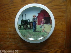 The Danbury Mint Plate Daddy's Little Helper By Emmett Kaye - Picture 1 of 1