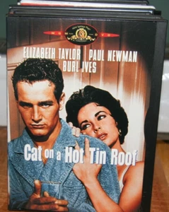 DVD " CAT ON A HOT TIN ROOF "   SHOWS SLIGHT USE   FROM ESTATE JL - Imagen 1 de 1