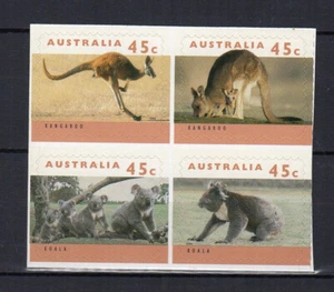 Australie 1994 Kankourou & Koala 4 timbres auto-adhésifs MNH /TE4627 - Picture 1 of 1