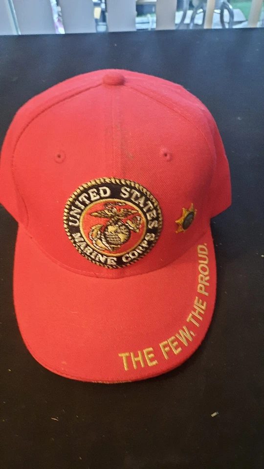 Sombrero DE COLECCIÓN Cuerpo de Marines de los Estados Unidos "LOS POCOS LOS ORGULLOSOS" de RAPID DOMINANCE Foto 1 de 4