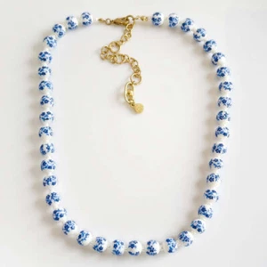 New 16" Cabi Ceramic Beads Necklace Gift Fashion Women Party Holiday Jewelry - Picture 1 of 4