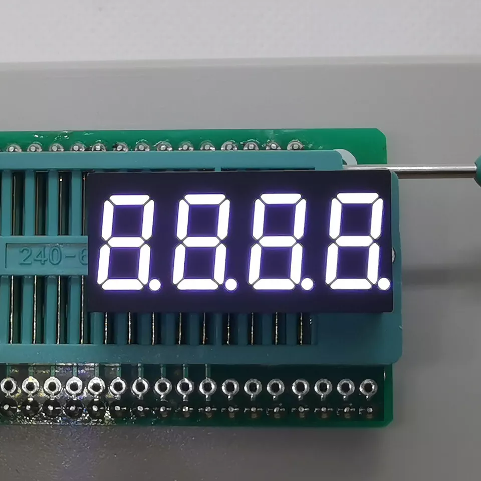 New 0.36" White LED 0.36 inch 4 Digit 7 Segment Display Common Anode / Cathode - Image 1 of 3