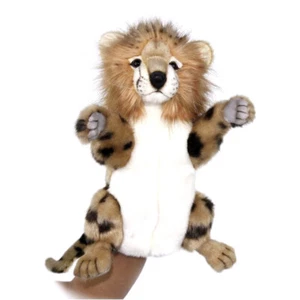Hansa Cheetah Puppet Realistic Cute Soft Animal Plush Toy 32cm H **FREE DELIVERY - Picture 1 of 2