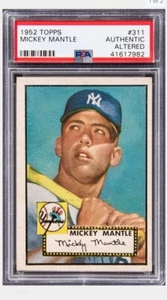 🌟1952 Topps #311 Mickey Mantle PSA Authentic EYE POPPING FULL SIZED GEM🌟 - Picture 1 of 2