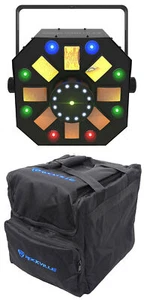 Chauvet DJ Swarm Wash FX ILS RGBAW+UV LED DMX Derby/Laser/Strobe Light+Carry Bag - Picture 1 of 8