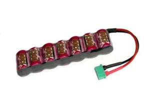 Hochstrom Akkupack 2/3 A 8.4V1300 mAh flach / mehrere Optionen... - Picture 1 of 3