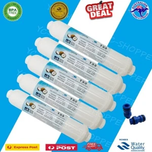 5 X Inline Caravan RV Camper Boat Water Filter + 12mm Garden Hose Fittings - Picture 1 of 1