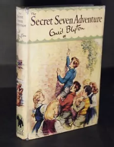 * Rare * Enid Blyton The Secret Seven Adventure 1st/1st (2nd in Series) 1950 - Foto 1 di 12