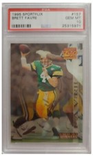 1995 Sportflix Brett Favre card #157 graded PSA 10 card