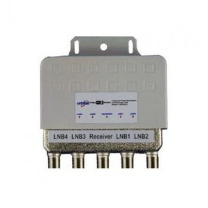 INTERRUTTORE SATELLITARE orbitale DiSEqC 4 vie per 4 satelliti LNB/ - Foto 1 di 1