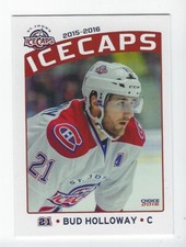 2015-16 St. John's IceCaps (AHL) Bud Holloway (EC Salzburg)