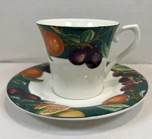 Juego de tazas y platillos de repuesto Mikasa Ultima+ Passion Fruit HK706 - Imagen 1 de 8