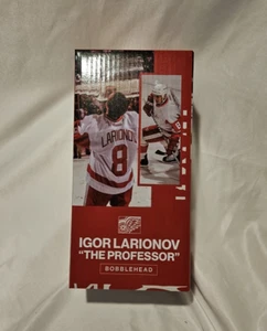 Igor Larionov “The Professor” Bobblehead SGA Red Wings Vs Ducks 2.23.25 NIB - Picture 1 of 5