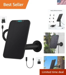 3W Solar Panel Power Designed for Wireless Outdoor Security Camera Solar Powe... - Picture 1 of 8