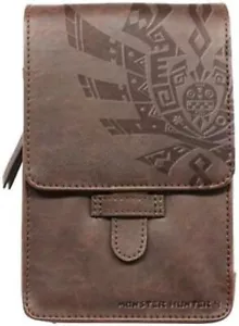 Nintendo 3DS XL LL Monster Hunter 4 Emblem Pouch Case F/S w/Tracking# Japan New - Picture 1 of 3
