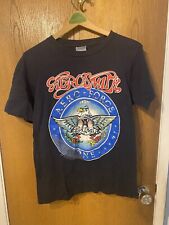 Vintage Aerosmith 1989 Vintage Shirt Aero Force One Rock Y2K 90s 80s Large