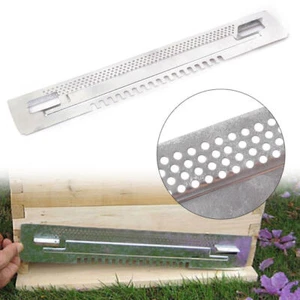 Bee Hive Sliding Mouse Guards Travel Gate Beekeeping Zinc Plated Equipment Tool - Picture 1 of 9