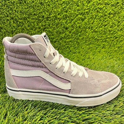 Tênis Vans SK8 Hi Languid Lavanda Feminino Tamanho 7 Caminhada Casual Skate - Imagem 1 de 4