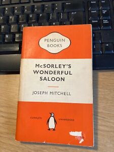 Penguin 1st edition McCorley's Wonderful Saloon Joseph Mitchell