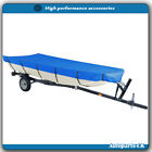 For Jon Boat Cover 12ft 14ft 16ft 18ft L Beam Width Up to 75inch 210D BLUE NEW