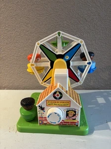 Fisher Price Riesenrad Spieluhr Little People Spielzeug (2015) #2077 Mattel funktioniert - Bild 1 von 6