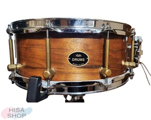 RBH Drums Rullante Noce 14x5 Fatto a Mano 2013 Ottime Condizioni Made in USA - Foto 1 di 8