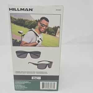 Hillman Sunglasses 2 Pair Black Scratch & Impact Resistant 100% UVA & UVB Protec - Bild 1 von 4