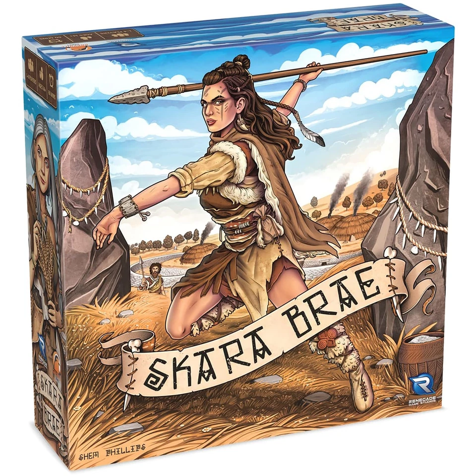 Renegade Game Studio   Skara Brae   Board Game   Ages 14+   1-4 Players   60+ Mi - Image 1 of 4