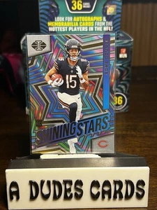2024 Panini Illusions - Shining Stars Rome Odunze #10 (RC) - Picture 1 of 2