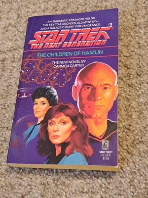 Vintage Star Trek The Children Of Hamlin By Carmen Carter Paperback - Imagem 1 de 3