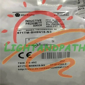 New Original Allen Bradley 871TM-BH8N18-N3 Inductive Proximity Sensor #Li - Picture 1 of 1