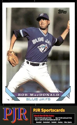 Bob MacDonald 1993 Topps #427 Toronto Blue Jays - Image 1 of 2