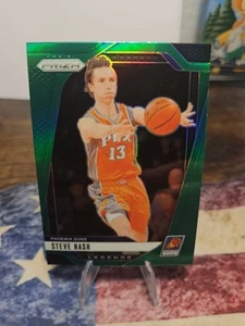 2024-25 Panini Prizm #298 STEVE NASH Green Prizm  Suns - Picture 1 of 2