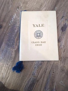 Yale Beginn 20. Juni 1910 College Yearbook - Bild 1 von 5