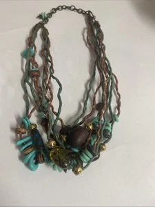 Tourqoise Fashion Necklace - Picture 1 of 2