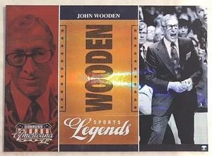 2008 Donruss Americana II Sports Legends #SL-14 John Wooden 143/500! - Picture 1 of 2
