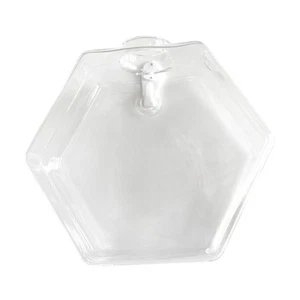 Wall Planter Hexagon Easily Install Flower Vase for Apartment Desktop Women - Picture 1 of 5
