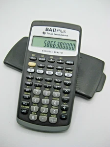 Texas Instruments BA II PLUS Financial Handheld Business Analyst Calculator - Picture 1 of 4