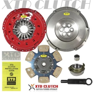 XTD STAGE 3 CLUTCH & S-MASS FLYWHEEL KIT FITS 06-13 MAZDA 3 6 MAZDASPEED TURBO - Picture 1 of 6
