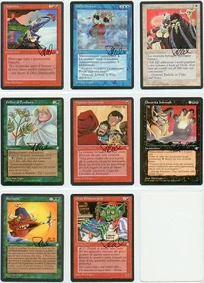 SIGNED Phil Foglio Artist Proof _13x ITALIAN ICE AGE - Anarchy, Sulfur Springs - Image 1 of 4