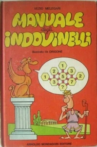 MANUALE DEGLI INDOVINELLI - I° edizione 1984 - ED. MONDADORI - L9 - Picture 1 of 2