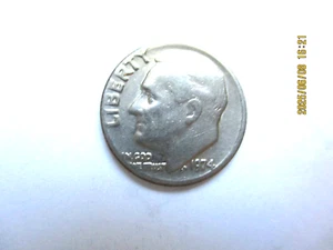 1974 ROOSEVELT DIME - Picture 1 of 2