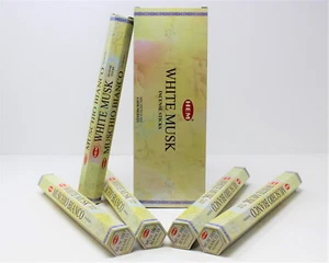 Hem Incense: WHITE MUSK - You Pick Amount: 20, 60, 100 or 120 Sticks - Picture 1 of 16