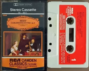Bizet, Chicago Symphony Orchestra, Martinon - L'Arlesienne Suites 1 & 2, Tape - Picture 1 of 4